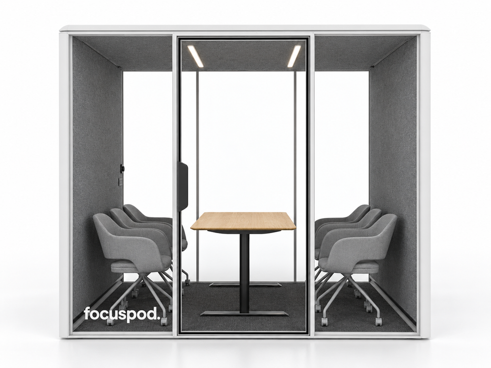 FocusPod Max – 6 Person Meeting Pod
