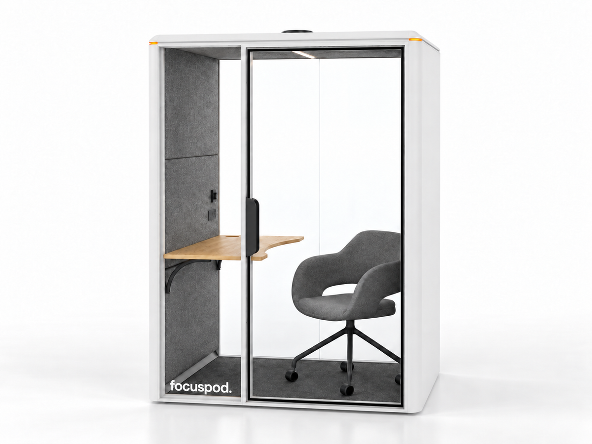 FocusPod Solo Plus – Spacious 1 Person Office Pod